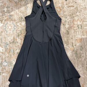 lululemon athletica Black Backless Dress